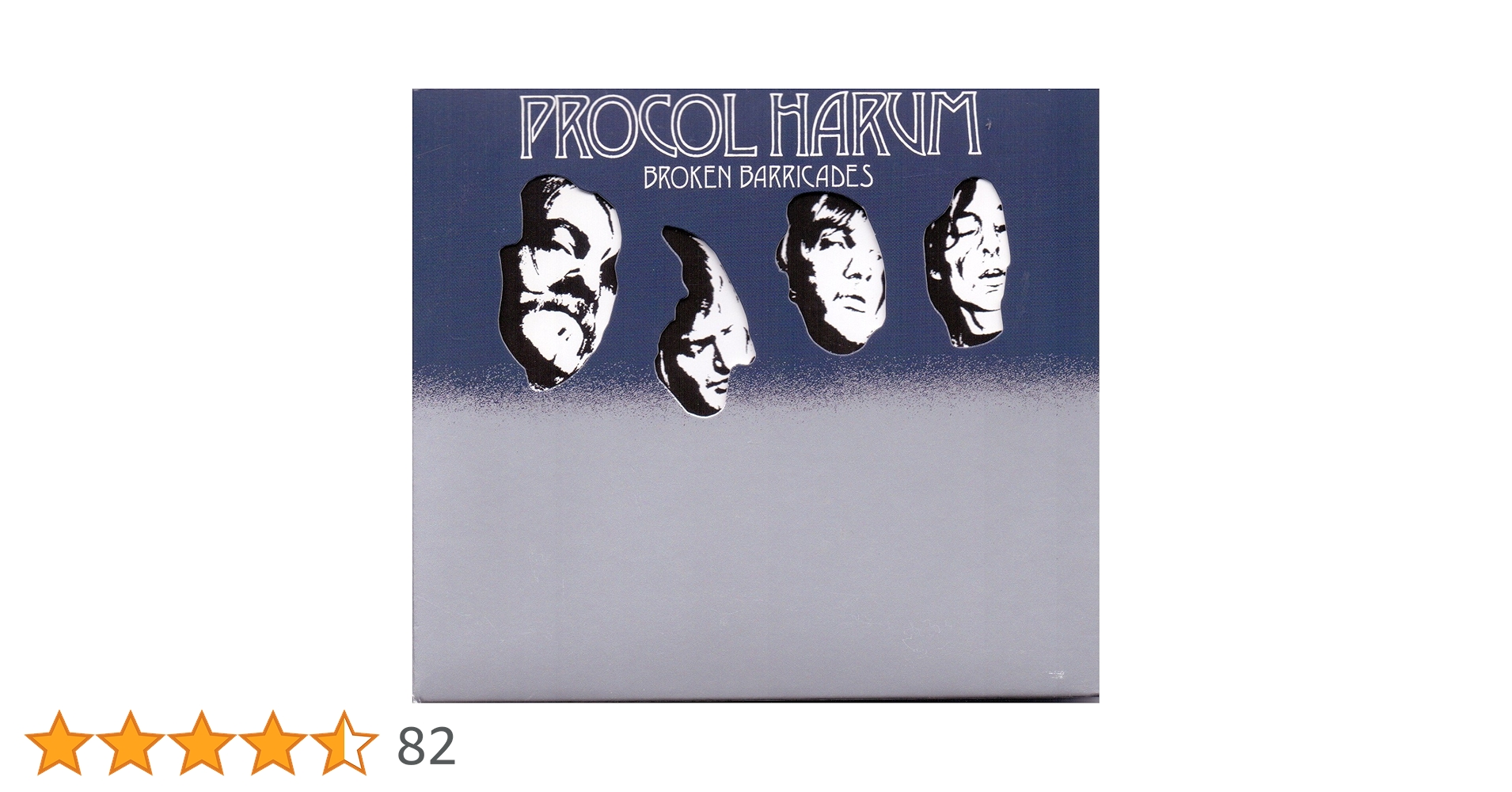 PROCOL HARUM / BROKEN BARRICADES レコード Procol Harum – Broken Barricades | Releases | Discogs